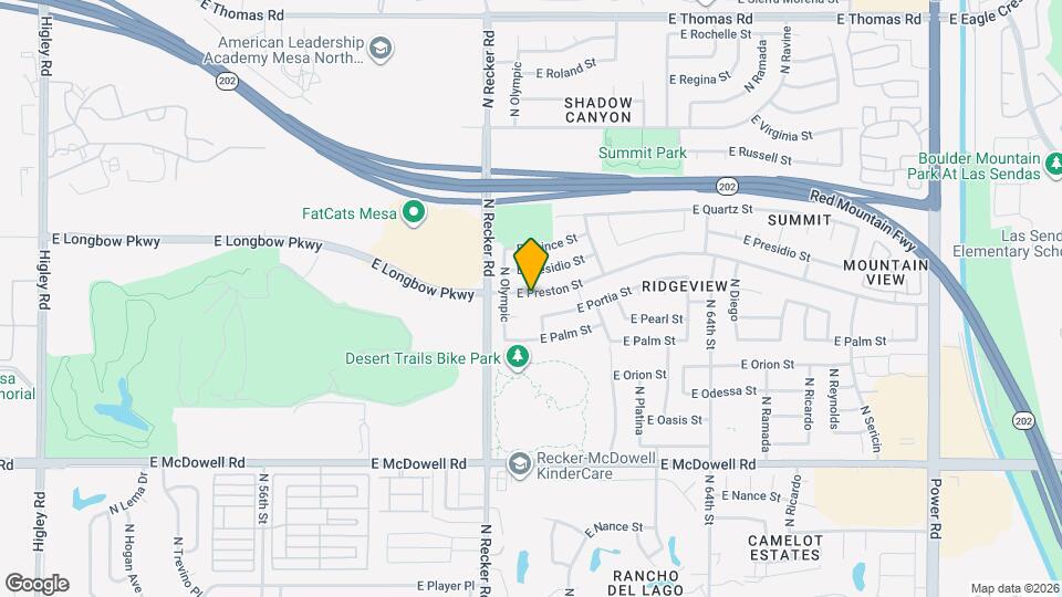 6057 E Preston St Map and Location Details