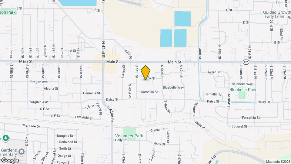 4463 Aster St Mapa y Detalles de la Ubicación