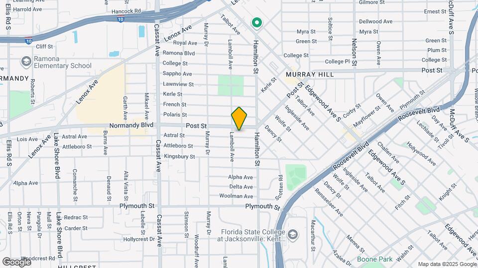 4553 Astral St Map and Location Details