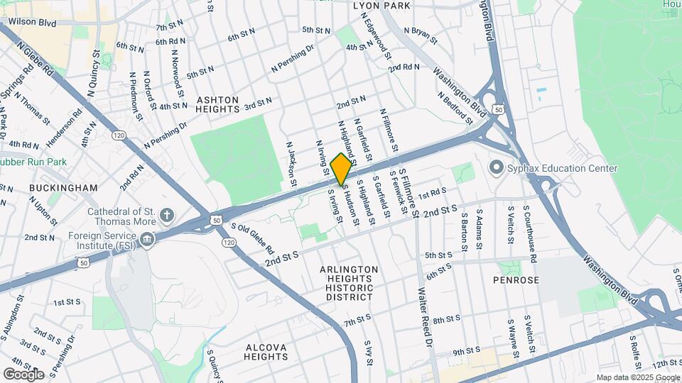 8 S Hudson St Map and Location Details