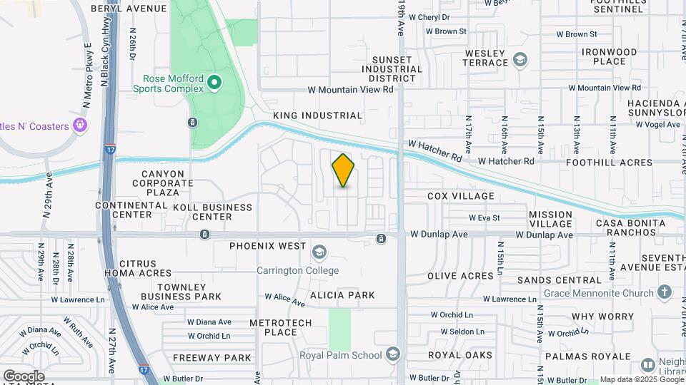 Royal Palm MHC & RV Resort Map and Location Details