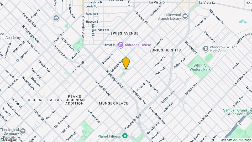 700 Dumas St Map and Location Details