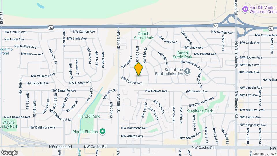 3416 NW Williams Ave Map and Location Details