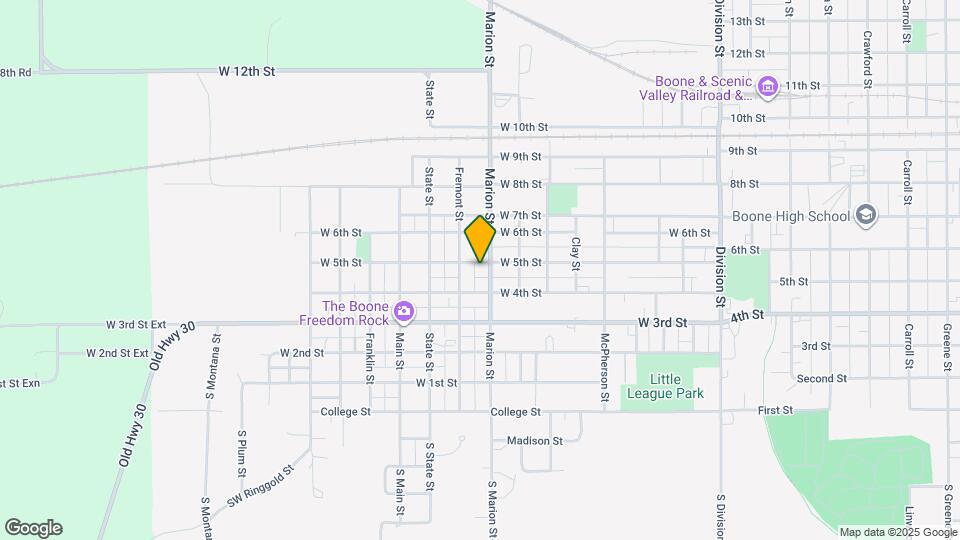 423 Marion St Map and Location Details