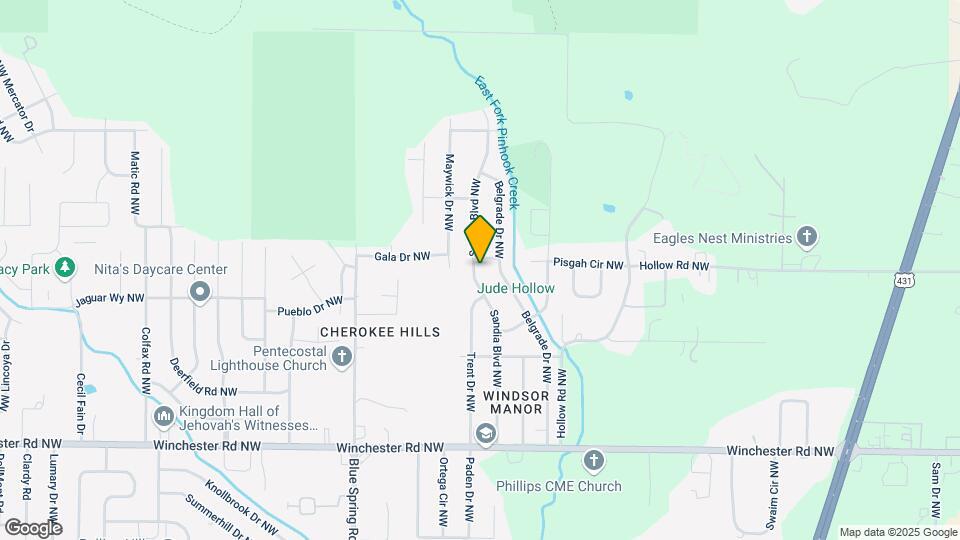 6128 Sandia Blvd NW Map and Location Details