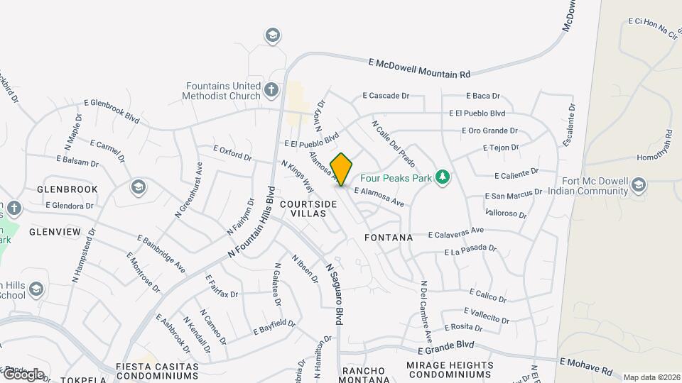 14806 Yerba Buena Way Map and Location Details