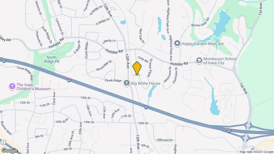 1453 Valley View Dr Map and Location Details