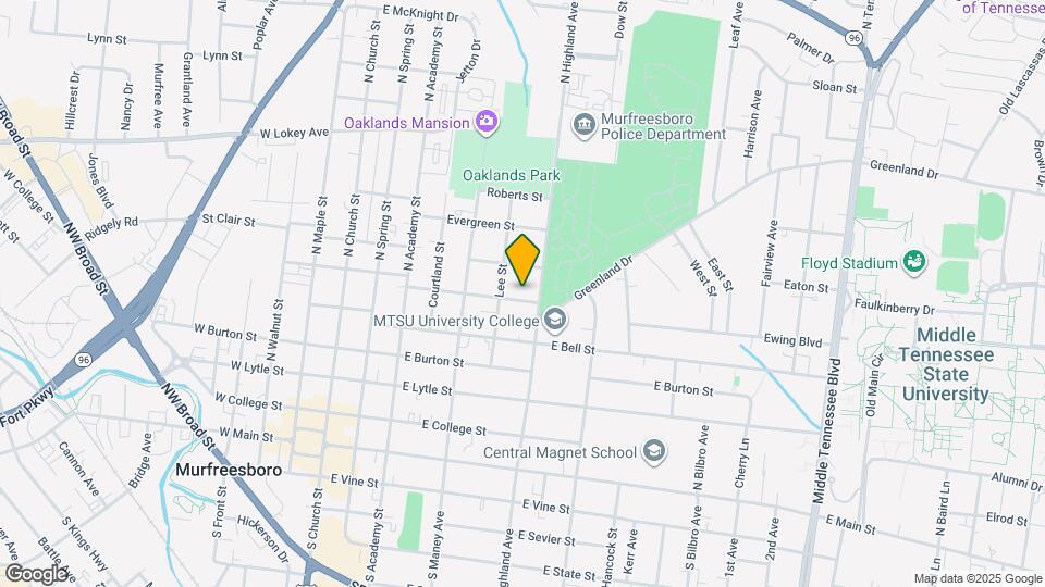 457 Jackson St, Unit 457 Map and Location Details