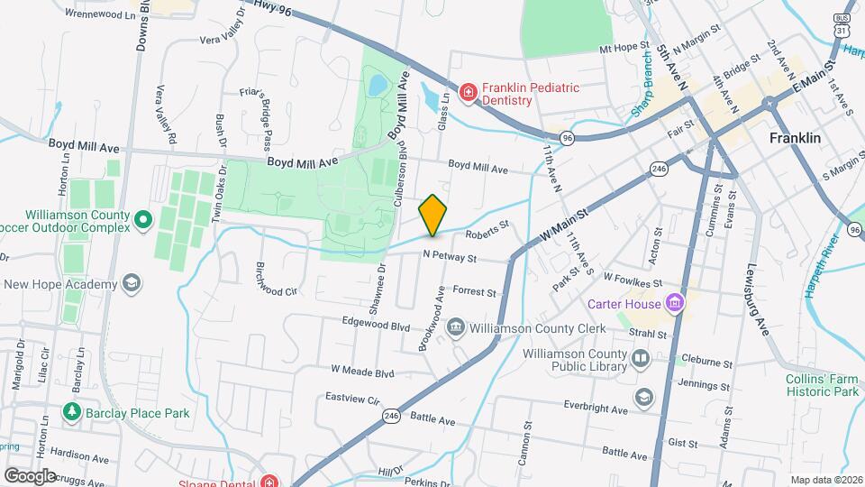 506 N Petway St Map and Location Details