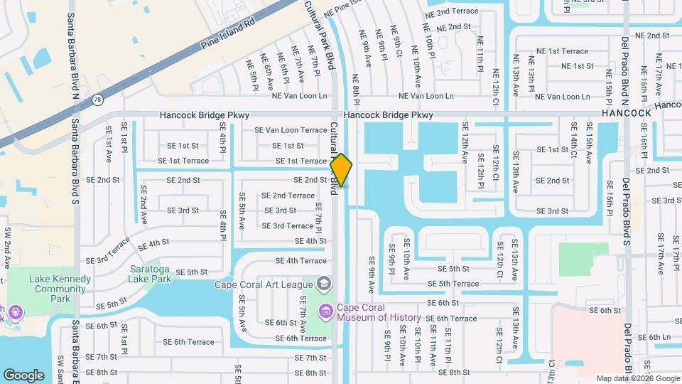 219 Cultural Park Blvd Map and Location Details