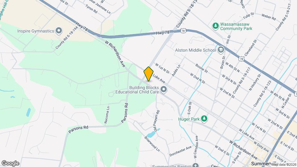 839 W Richardson Ave Map and Location Details