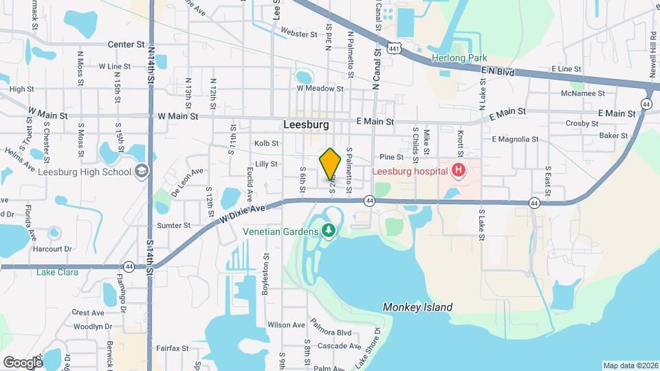 325 S 2nd St Map and Location Details