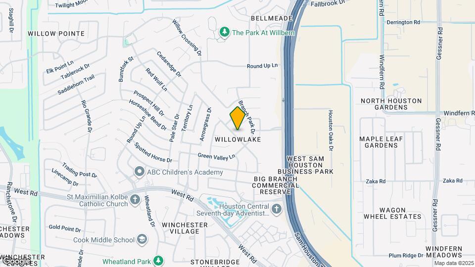 9926 Goldenglade Dr Map and Location Details