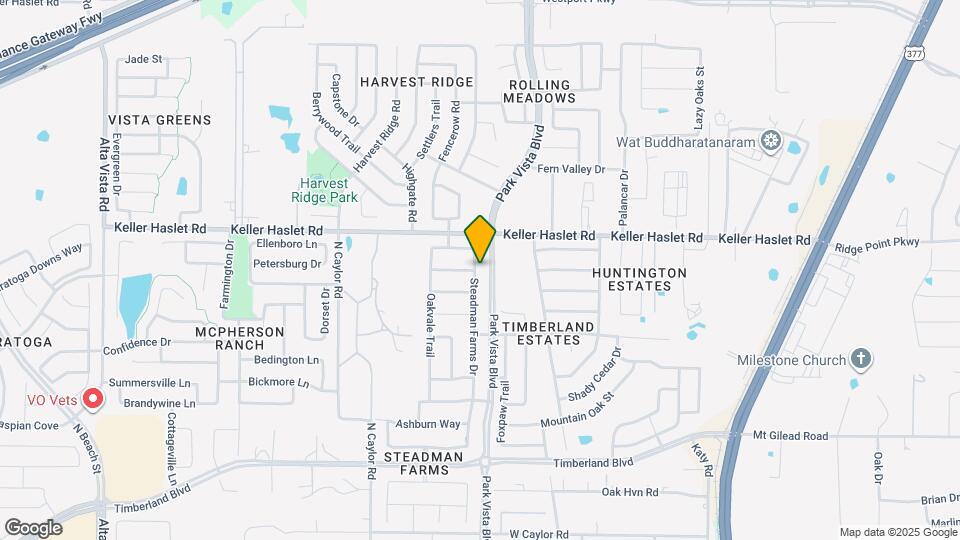 12900 Steadman Farms Dr Map and Location Details