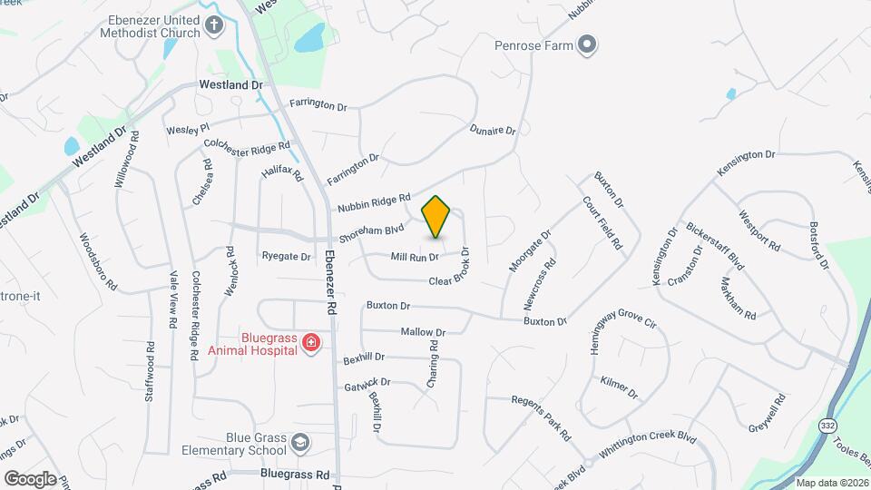 1705 Bay Wood Cir Map and Location Details