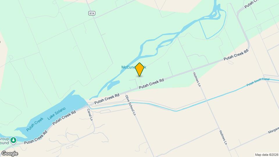 4107 Putah Creek Rd Map and Location Details
