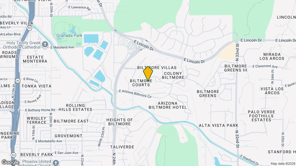 6145 N 28th Pl, Unit 6145 Map and Location Details