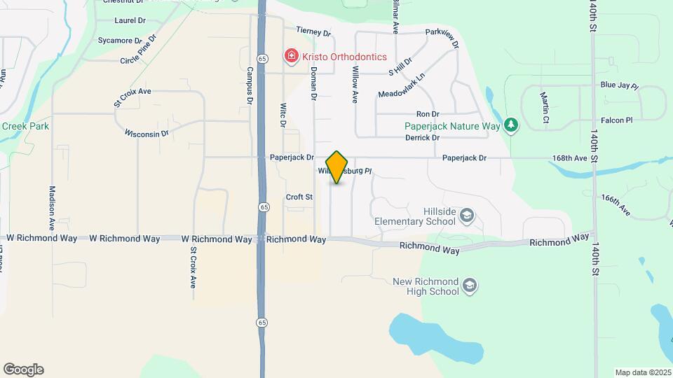 1560 Gunston Dr Map and Location Details