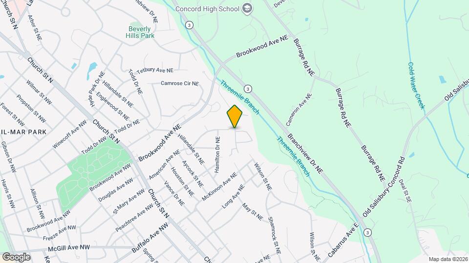 Greens of Concord Map and Location Details