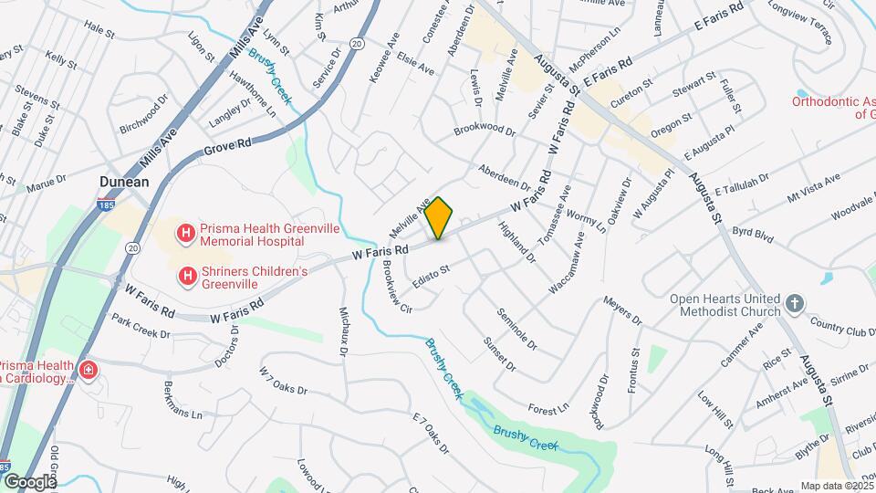 403 A W Faris Rd Map and Location Details