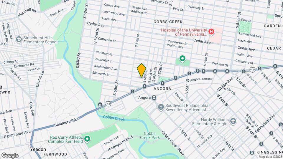 5812 Alter St Map and Location Details