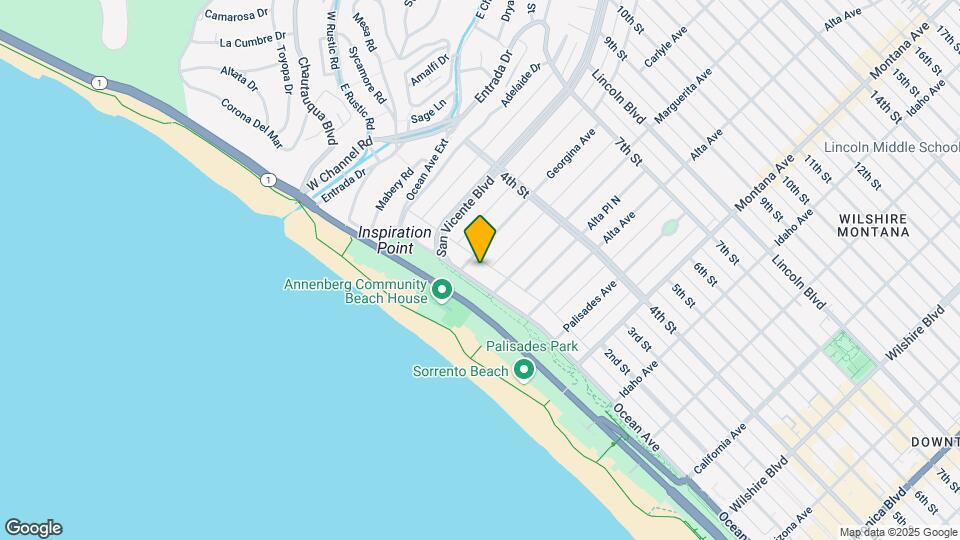 413 Ocean Ave Mapa y Detalles de la Ubicación