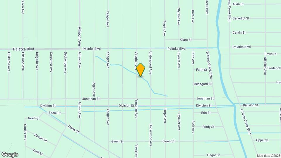 10680 Vaughan Ave Mapa y Detalles de la Ubicación
