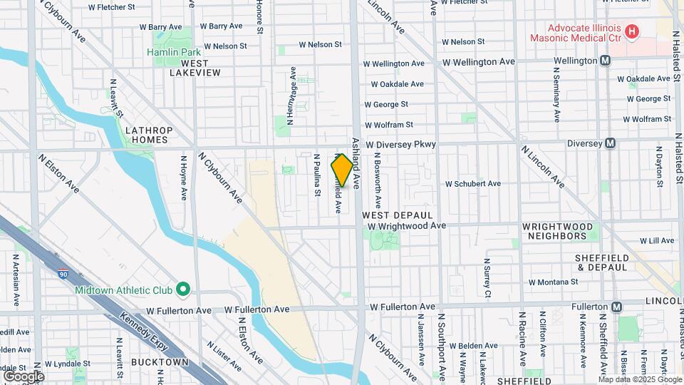2651-2653 N Marshfield Ave Map and Location Details