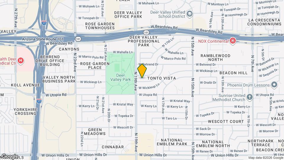 1830 W Oraibi Dr, Unit Oraibi Condo Map and Location Details