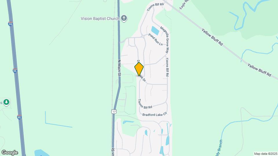 16134 Tisons Blf Rd Map and Location Details