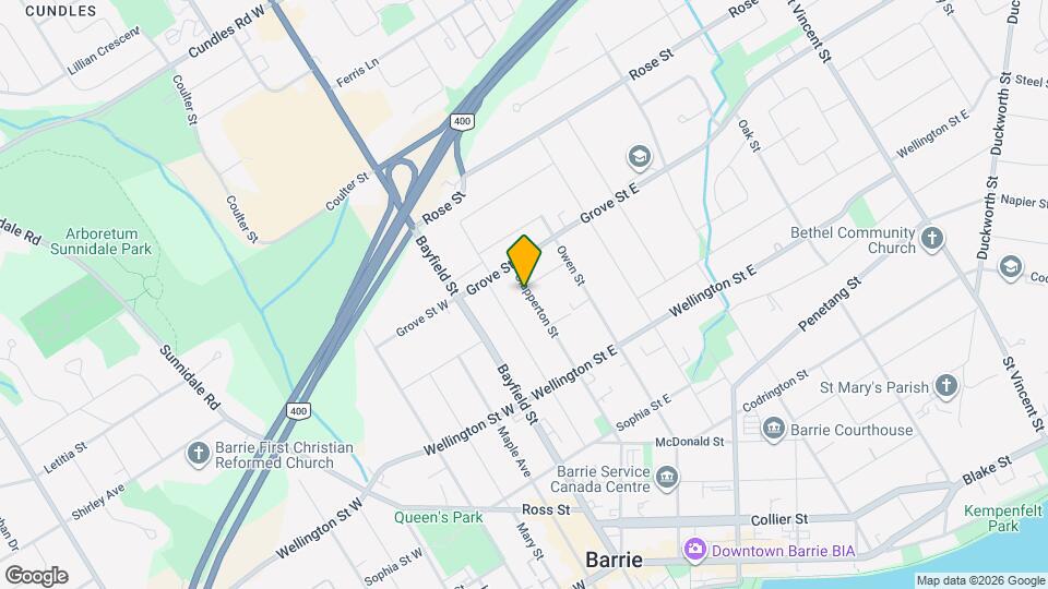 156 Clapperton St Map and Location Details