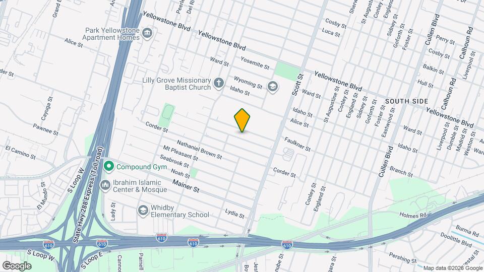 3725 Amos St Map and Location Details