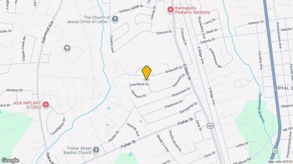 366 Courtland Ct Map and Location Details