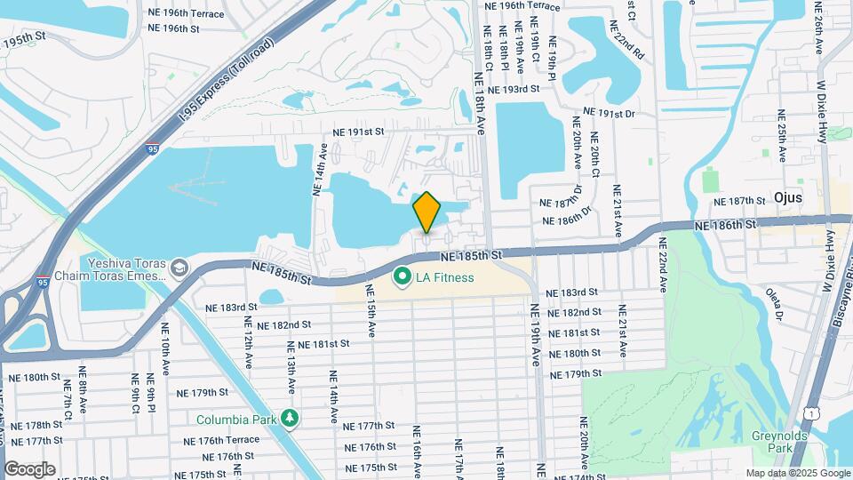 1611 NE Miami Gardens Dr Map and Location Details