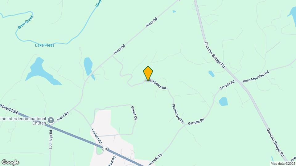 495 Washboard Rd Map and Location Details