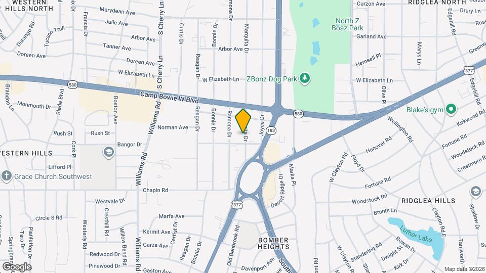 3528 Marquita Dr Map and Location Details