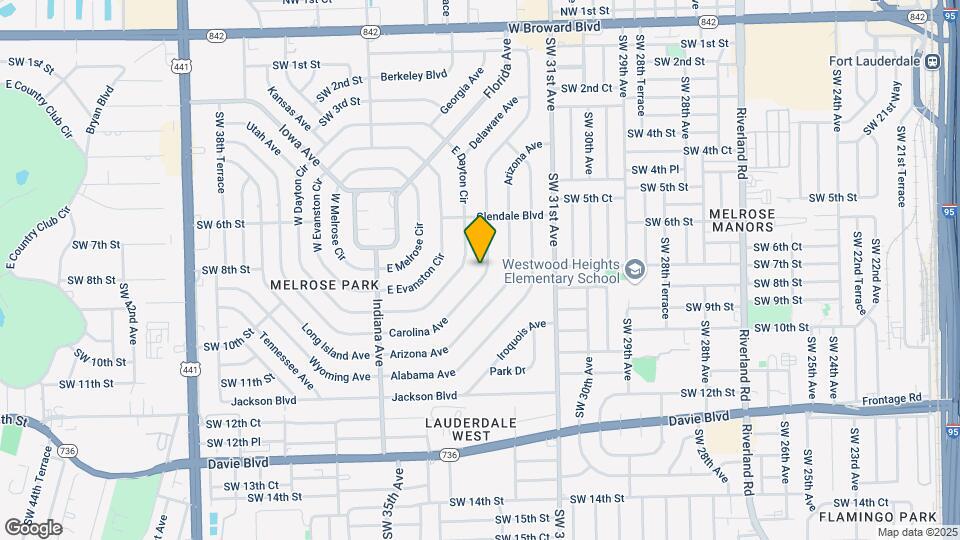 725 Carolina Ave Map and Location Details