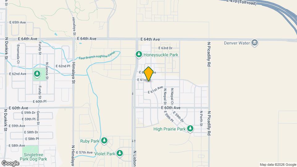 6171 N Malaya St Map and Location Details