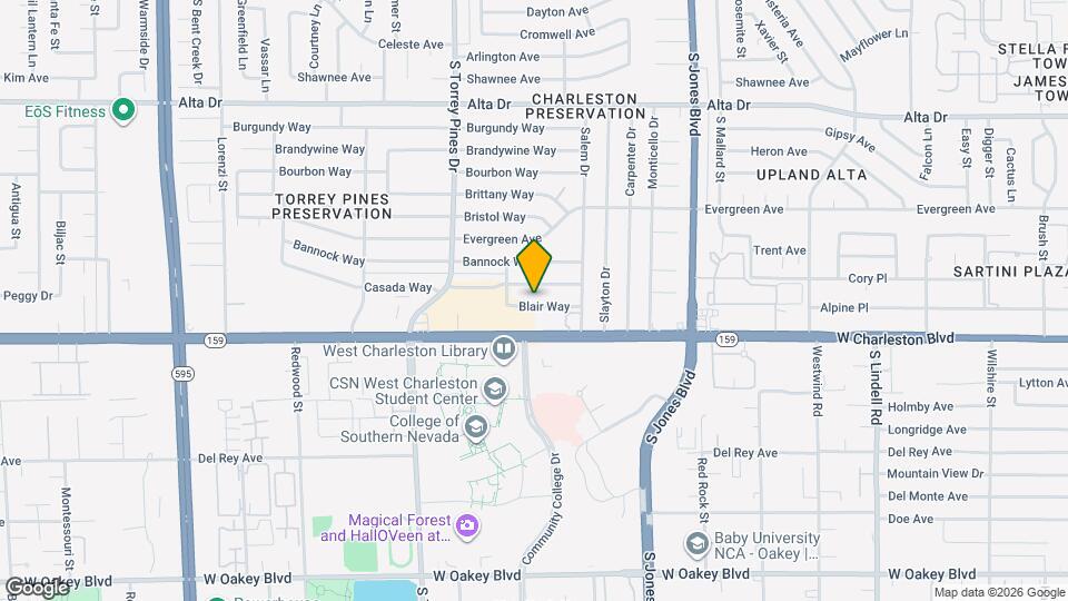 6232 Blair Way Map and Location Details