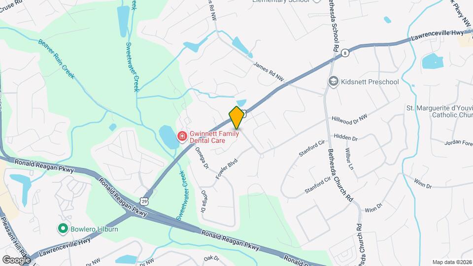 3411 Fernview Dr Map and Location Details