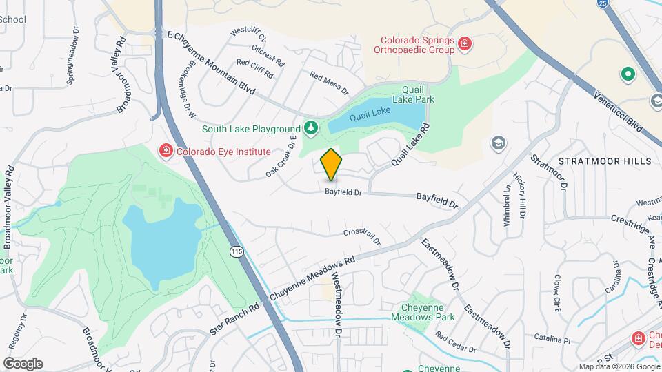 820 Quail Lake Cir Map and Location Details