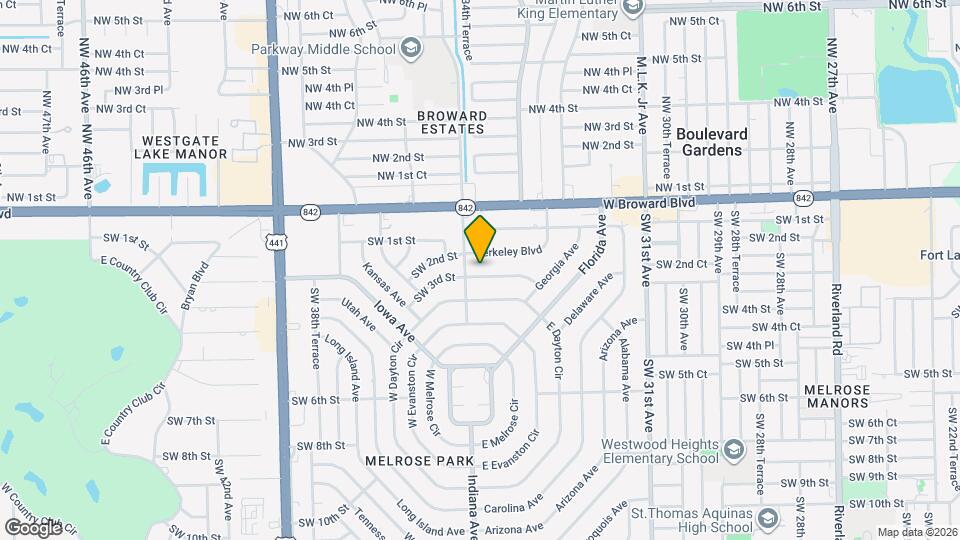 3461 Charleston Blvd Map and Location Details