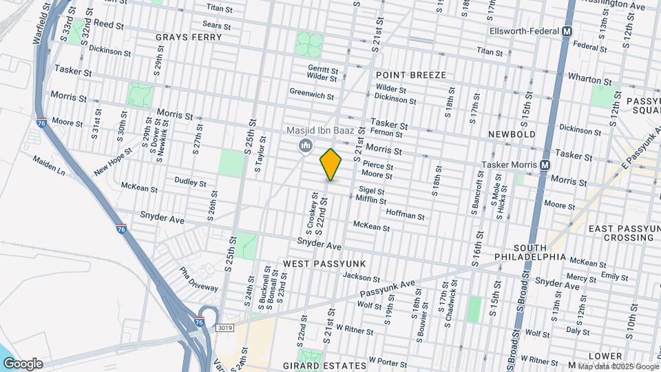 1833 S 22nd St-Unit -2 Map and Location Details