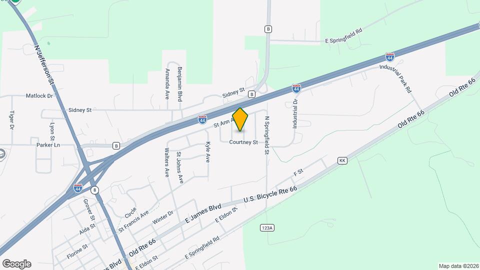 635 St Gregory St Map and Location Details