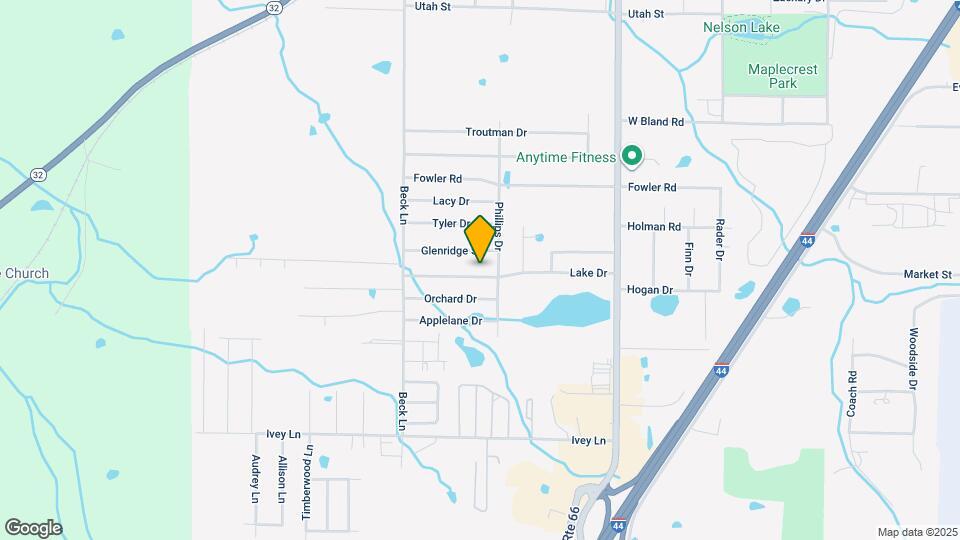1121 Lake Dr Map and Location Details