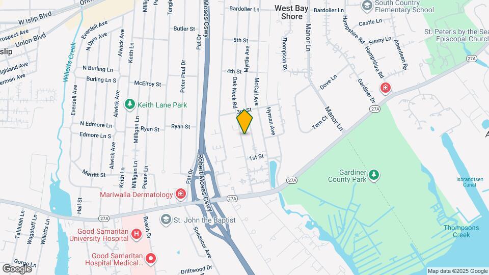 198 Oak Neck Rd Mapa y Detalles de la Ubicación