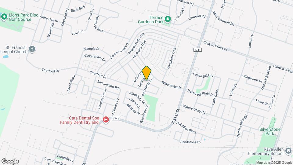 4602 Waterbury Dr Map and Location Details