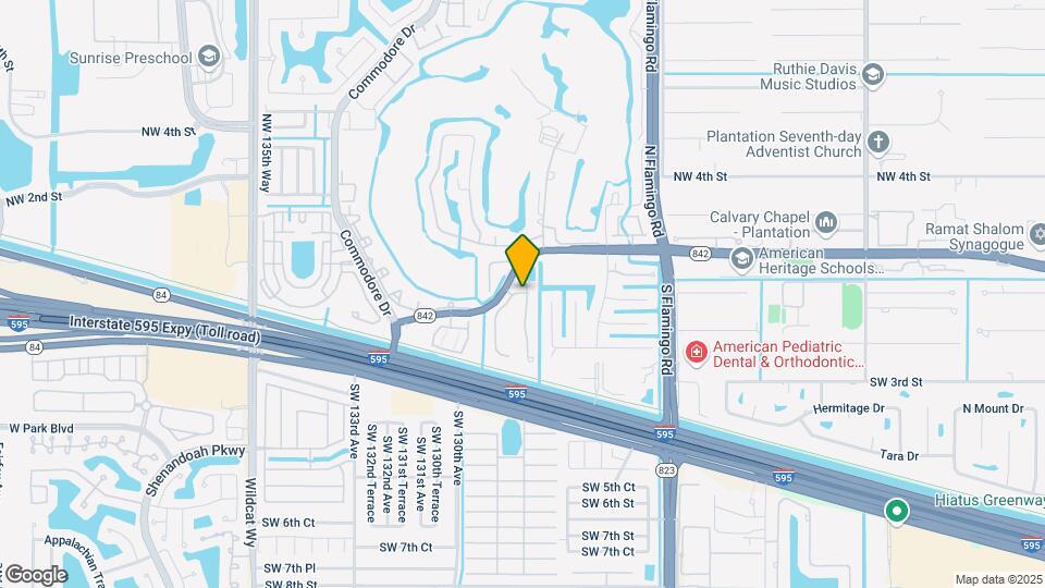 115 SW 127th Terrace Map and Location Details