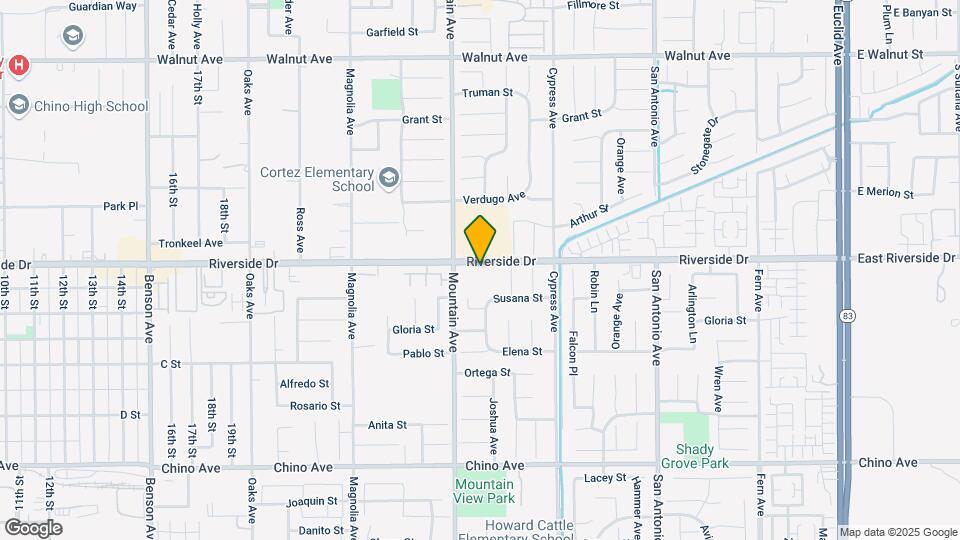 6351 Riverside Dr Map and Location Details