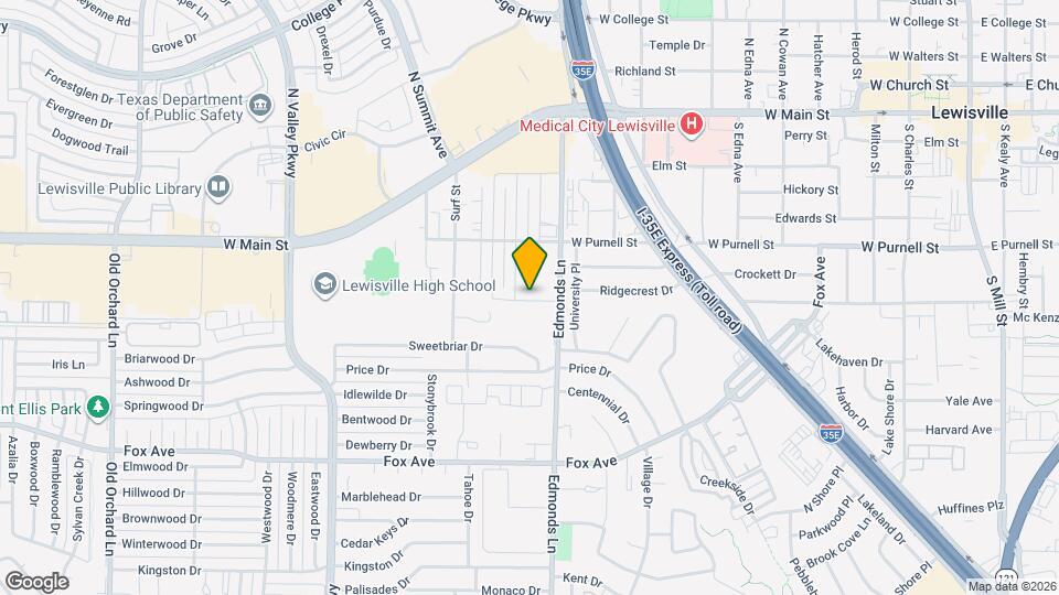 661 Prairie Dell St Map and Location Details